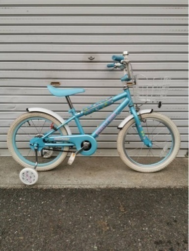☆前後タイヤ良品☆ 18インチ 子供車　防犯登録料込!! [No.246]