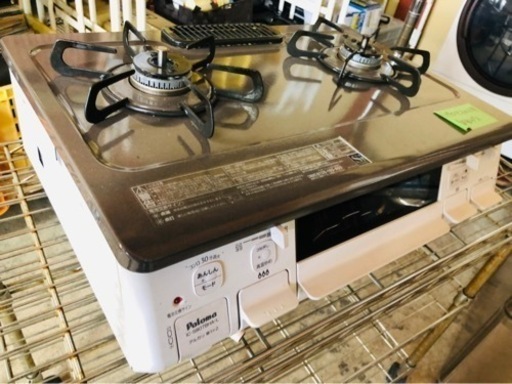 5KM以内配送無料　2021年　パロマ ガステーブル あじわざ 水無し片面焼き 59cm 都市ガス(12A13A) 左強火 IC-S8