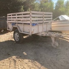 Vintage Military Trailer