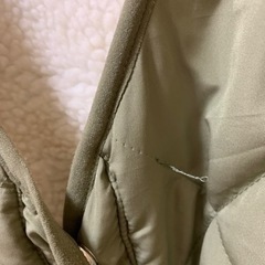 キルティングショートコートの画像