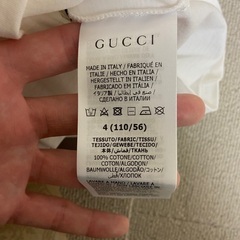 GUCCI 子供 Tシャツ　未使用　新品の画像