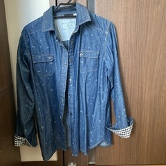 confidence 長袖デニムシャツ