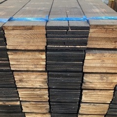 無料配送可能！大量！焼杉板1840㎜セットjtse