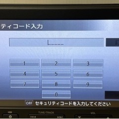  ホンダ Gathers カーナビ セキュリティロック品，ジャンク品  - 札幌市