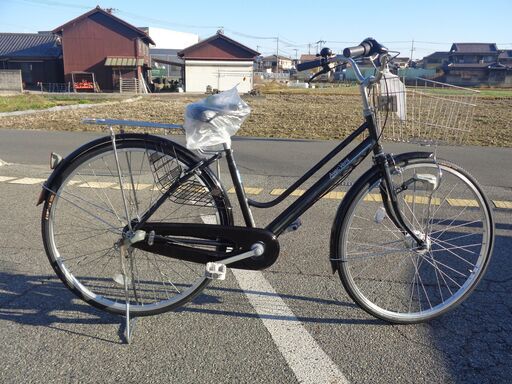 AvecVent 27インチ 3速 軽快車 黒(172)