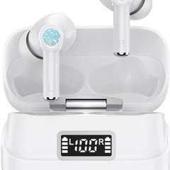 新品未開封！ブルートゥース イヤホン LED残量表示 Type‐...