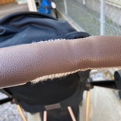 サイベックス MIOS ゴールド×ブラック ベビーカーの画像