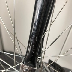【室内保管】大人用一輪車MYS ULTIMATE ブラックパール 24インチ(47-507)24×1.75 小型空気入れ付きの画像