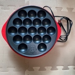 <美品>山善　たこ焼き器　18個焼きの画像