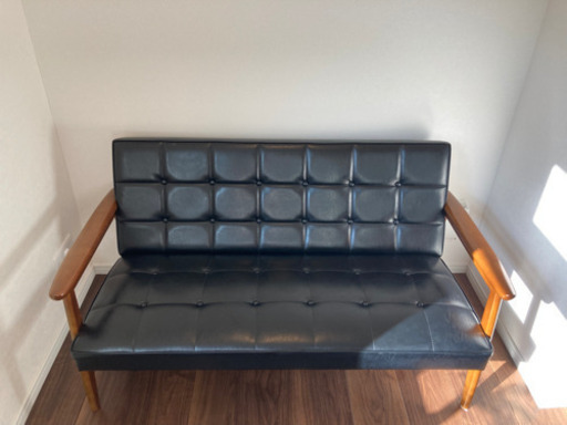 【受け渡し予定者決定】カリモク60 Kチェア 2シーター　ソファ