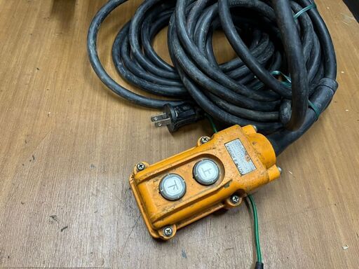 【引取限定】ワキタ メイホー MPW-130R パワーウィンチ 130kg 100V 中古【下関店】