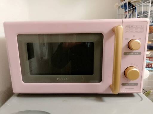 アイリスオーヤマ 電子レンジ ricopa リコパ  アッシュピンク　1/28　1/29取引希望