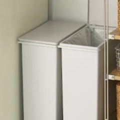 販売先決定済　無印　ゴミ箱　2つセット