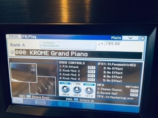 【美品】KORG KROME 88鍵 キーボード シンセサイザー