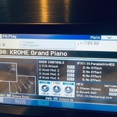 【美品】KORG KROME 88鍵 キーボード シンセサイザーの画像