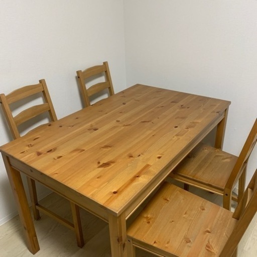 IKEA、ヨックモック、ダイニングテーブルセット、JOKKMOKK、
