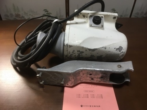 船用ポータブルウィンチ