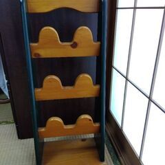 スリッパ置き（ウッディ）