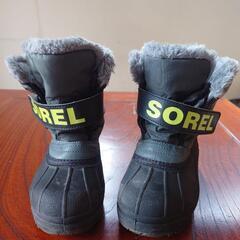 SOREL　スノーブーツ　KIDS 　18cm　スノーコマンダーの画像