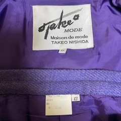 TAKEO NISIDA スーツの画像