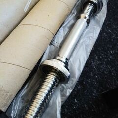 バーベルシャフト　40cm　2本　未使用の画像