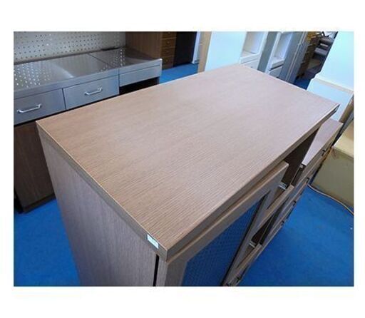 札幌【一人暮らしにもちょうどいい♪ ミドルレンジボード】幅75cm コンセント×２ スライド棚×２ ブラウン系 キッチン収納 レンジ台