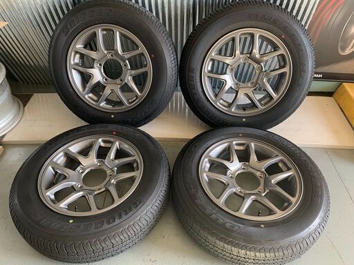 売約済　ジムニー　JB64純正★175/80R16　ブリヂストン　スズキ純正品　安心のエアー＆バランス調整済み　JB64　JB23　JA11