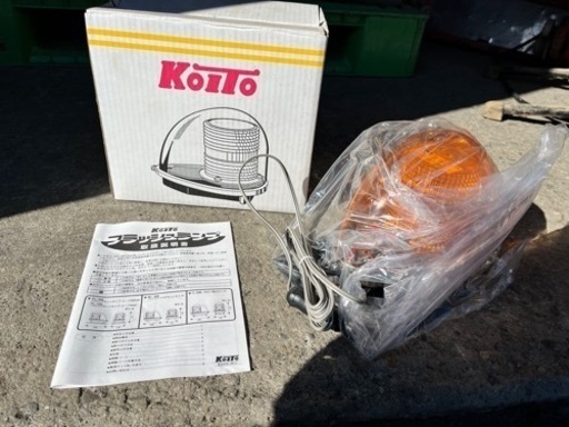 ⚒ KOITO GFL−2N–Bフラッシュランプ 12V 丸型警光灯2N型フラッシュランプ