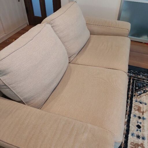【受渡し者決定済】IKEA KIVIK シーヴィク 3人掛け ベージュ