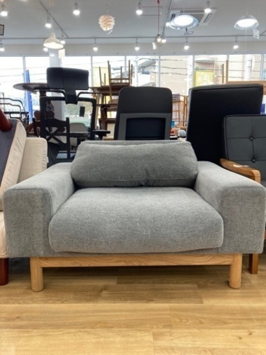 取りに来れる方限定！【SIEVE(シーヴ)】北欧ナチュラル　一人掛けソファーです