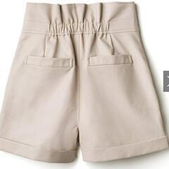 レザーショートパンツ 新品未使用の画像