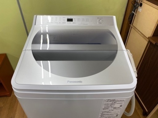 I620 ★ Panasonic 洗濯機 （8.0㎏）★ 2019年製 ⭐動作確認済⭐クリーニング済