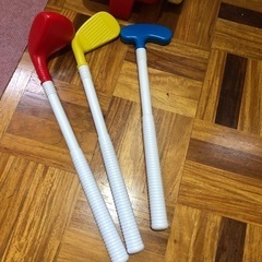 【お取引終了】アンパンマン　おもちゃのゴルフセットの画像