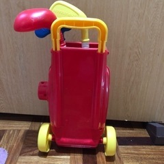 【お取引終了】アンパンマン　おもちゃのゴルフセットの画像