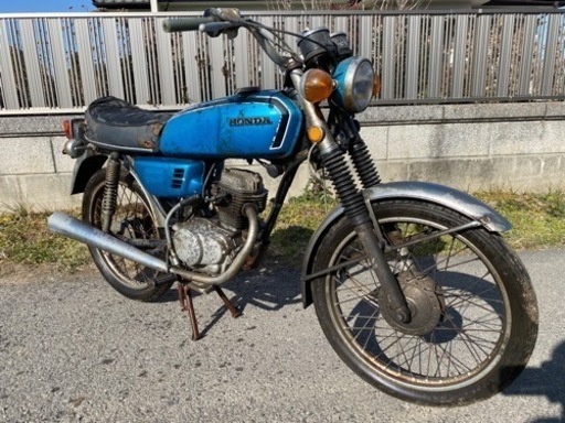 ☆旧車オートバイ.ホンダCB50☆希少のマニュアルミッション☆