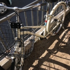 自転車　ライト付き