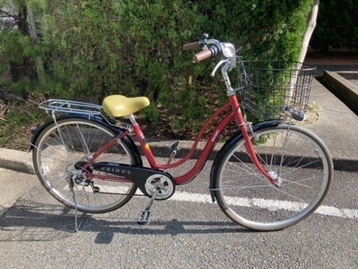 26インチ自転車　6段ギア