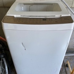 YAMADASELECT(ヤマダセレクト) YWMTV80G1 全自動洗濯機 8kg ゴールドの画像