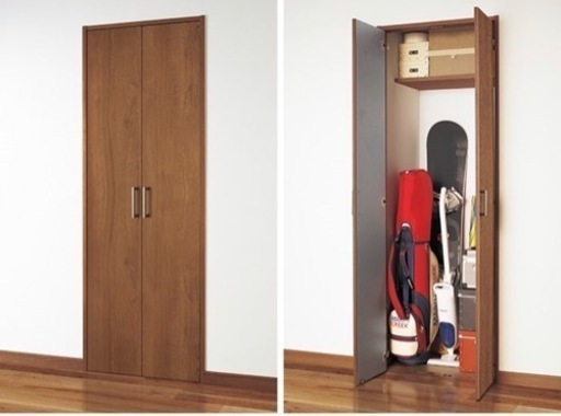 収納用建具　開き扉　PA型