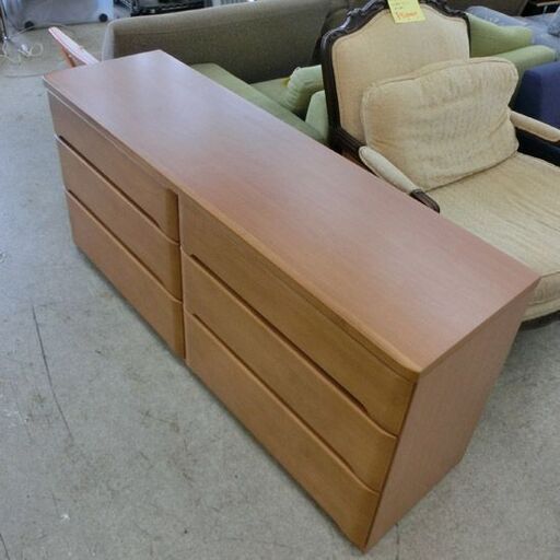 3段チェスト ローチェスト 幅149.3cm  ニトリ オウカ2 タンス たんす チェスト 木目調 札幌 西野店