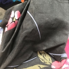 浴衣　作り帯　巾着袋　セット　　お支払いなし、物々交換でも可能です。の画像
