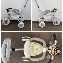 【中古品】アイデス Disney トライクピュア 三輪車 j1-81の画像