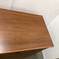 昭和レトロ　4段ローチェスト　ベビータンス　整理タンスの画像