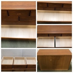 昭和レトロ　4段ローチェスト　ベビータンス　整理タンスの画像