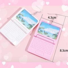新品未使用 ミニチュア パソコン 2個セット ドール用等に♪ アクセサリー リカちゃん の画像