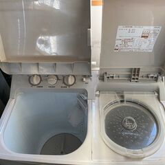 二層式洗濯機　日立　2004年の画像
