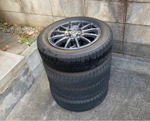 【お取引決定しました】155/65R14 スタッドレスタイヤ&ホイール4本セット