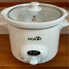 ☆新品未使用☆【スロークッカー】スロークッカー タイマー付き 煮...