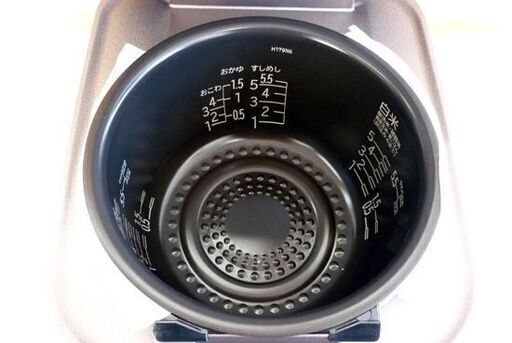 ☆未使用品 日立 IHジャー 炊飯器 RZ-W100FM 2022年製 圧力＆スチーム ふっくら御膳 HITACHI 漆黒 5.5合 