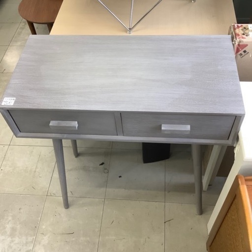 コンソールテーブル　Safavieh 引き出し2個付き　グレー